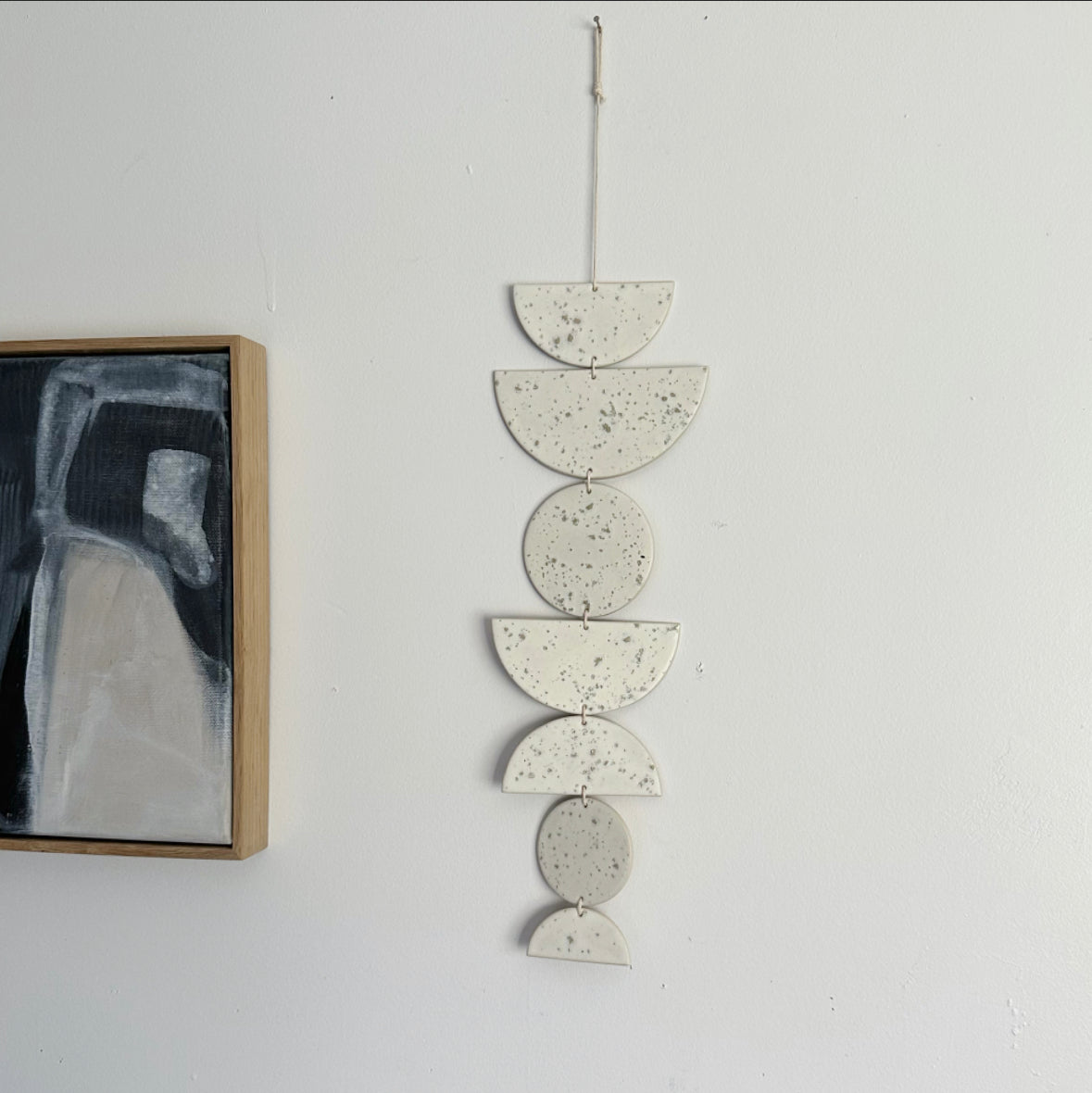 SHAPES Wall Hanging - Sea Salt