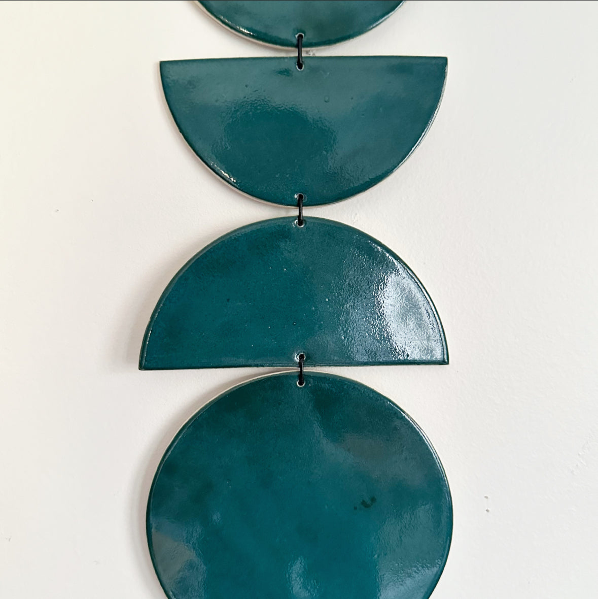 SHAPES Wall Hanging - Emerald Green