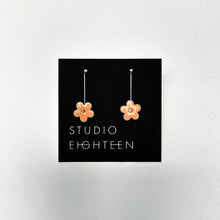 Load image into Gallery viewer, FLOWER Porcelain Earrings - Small
