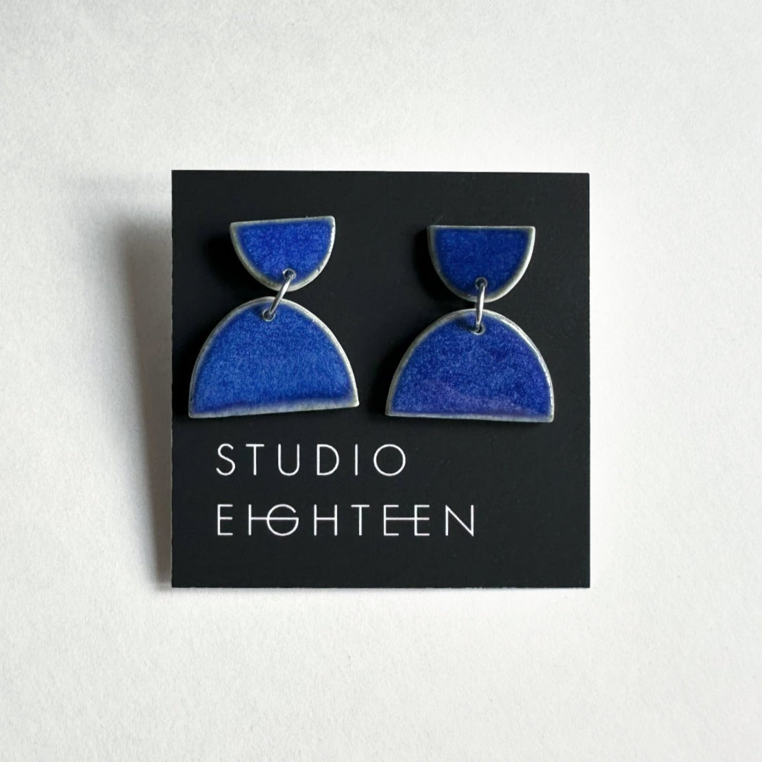 ARC Porcelain Drop Earrings