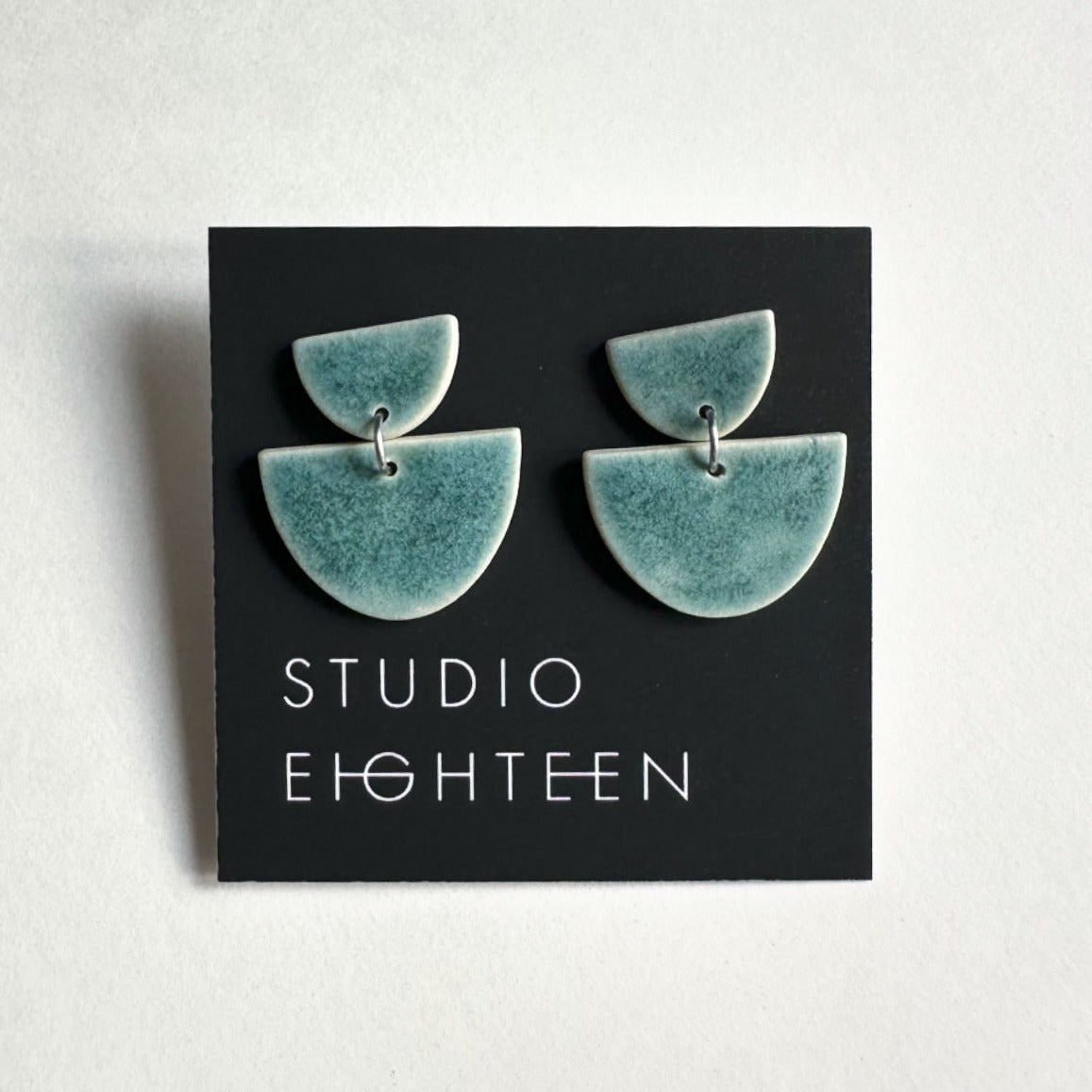 ARC Porcelain Drop Earrings