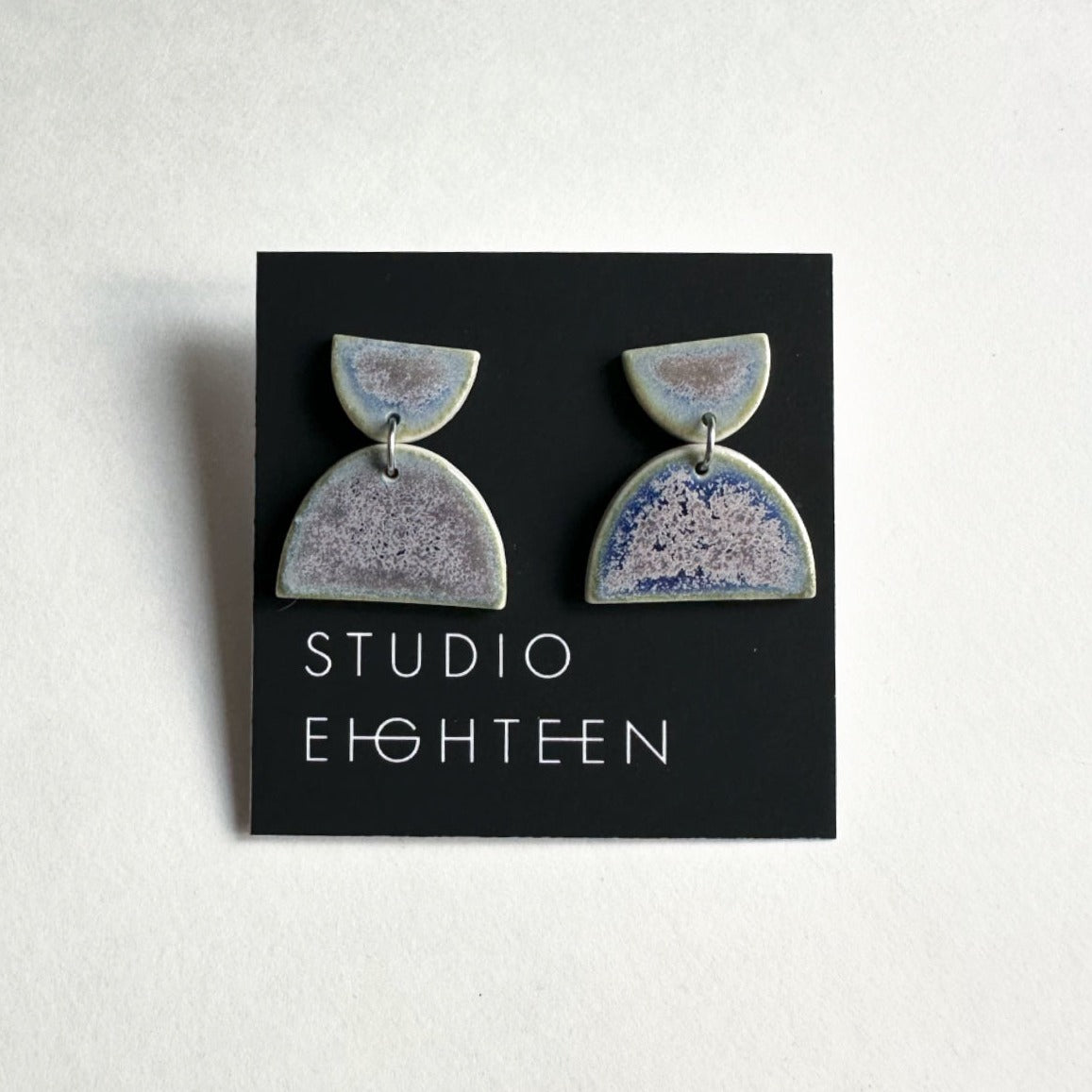 ARC Porcelain Drop Earrings