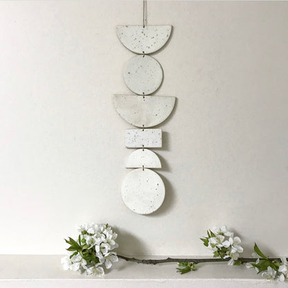 SHAPES Wall Hanging - Sea Salt