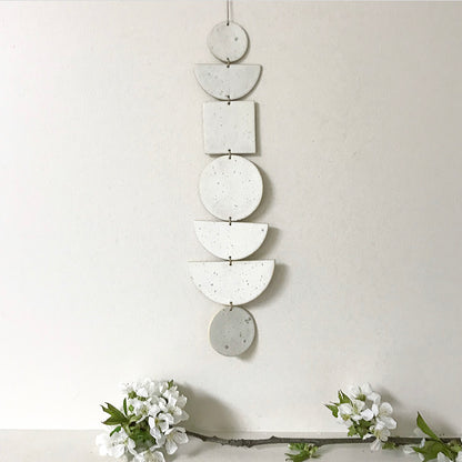 SHAPES Wall Hanging - Sea Salt