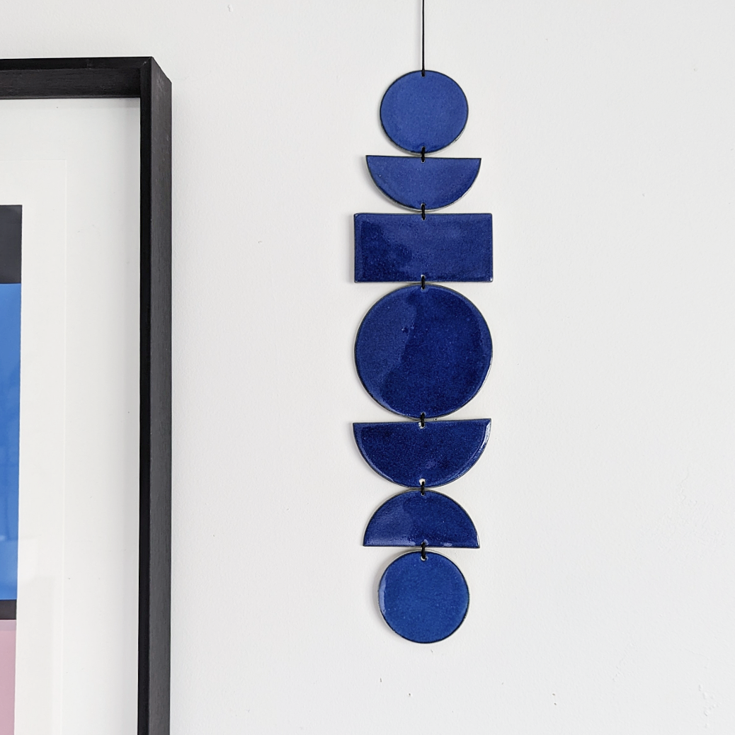 SHAPES Wall Hanging - Azure